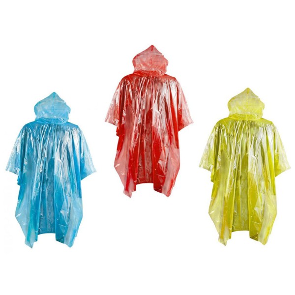 PONCHO ΑΔΙΑΒΡΟΧΟ ΜΙΑΣ ΧΡΗΣΗΣ ΣΕ 3 ΧΡΩΜΑΤΑ 1321-55